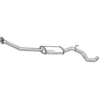 BOSAL Mittelschalldämpfer BOSAL 286-277