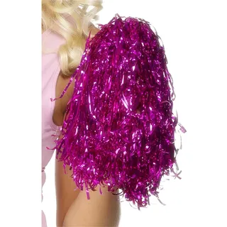 Pom Poms Cheerleader PINK Pompoms B�schel Party