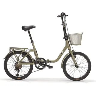 MBM Klapprad 20 Zoll KANGAROO, Farbe: moosgrün, 6-Gangschaltung - Grün
