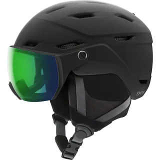 Smith Optics Smith Survey EU Matte Black chromapop Everyday Green Mirror - schwarz