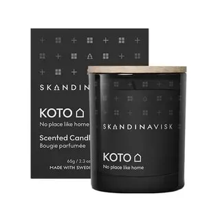 Skandinavisk KOTO Duftkerze 65 g schwarz/weiß