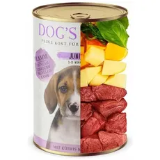 DOG ́S LOVE JUNIOR LAMM Nassfutter 6x 400g Dosen