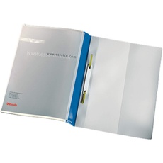 ESSELTE 28363 Angebotsdatei - PVC-Nadelordner mit Vorder- und Innentasche - A4-Format - Blau - 1 Einheit