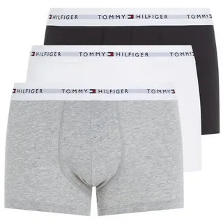 Tommy Hilfiger 3P TRUNK«, (Packung, 3 St., 3er-Pack), mit Logoschriftzug, grau