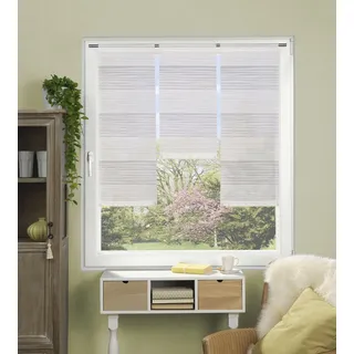 HOME WOHNIDEEN »GABI« Stangendurchzug 3 Stk. tlg. 3-tlg. Querstreifen Fensterset GABI