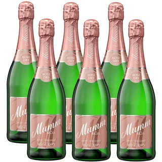 Mumm Rosé Dry Jahrgangssekt trocken (6 x 0.75 l)