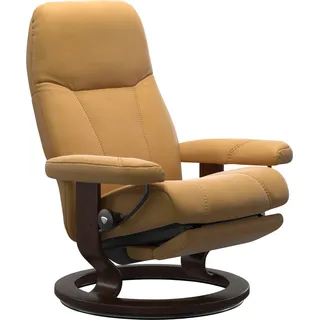 Stressless Relaxsessel Consul elektrisch verstellbar 76 x 100 x 74 cm Gelb