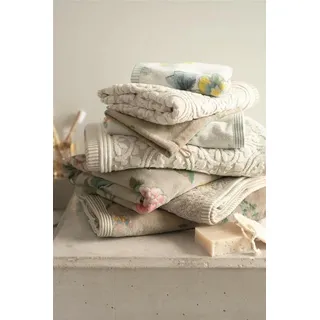 Pip Studio LES FLEURS Duschtuch 70 x 140 cm weiß