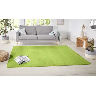 HANSE HOME Nasty Kurzflorteppich 67 x 120 cm grün