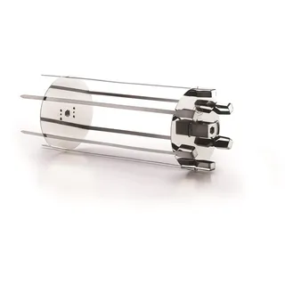 Napoleon Drehspieß 6 Spieße Edelstahl silber