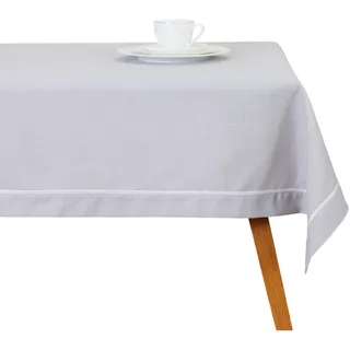 home&you Tischtuch Tideno , Grau , Textil , 130x1x180 cm , Heimtextilien, Wohntextilien, Tischwäsche, Tischdecken