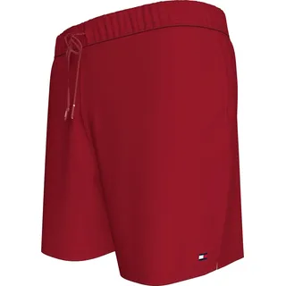 Tommy Hilfiger Herren-Badehose, Rot (Medium Red), XL