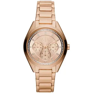 Armani Exchange - Lady Giacomo Kollektion, Rose Gold Farbe, EdelstahlUhr für Damen AX5658