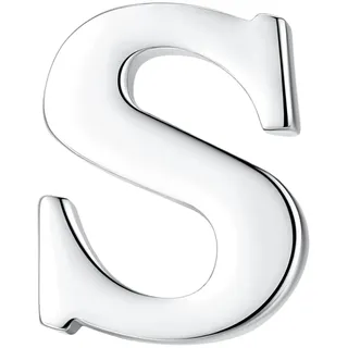 HONEY BEAR 1 Stück Buchstaben Brief Broschen Pins A bis Z, Edelstahl für Herren/Damen Anzug Hemd, Geschäft Hochzeit Geschenk,Silber,MEHRWEG (S 0.59inches)