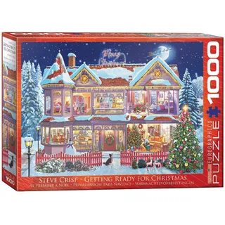Verzaubertes Weihnachten - 1000 Teile Puzzle im Format 68x48 cm