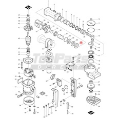 Makita 267058-4 Unterlegscheibe für Modell 6900DW/6915DW Schlagschrauber, M32