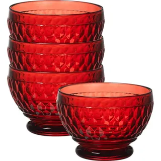 Villeroy & Boch Boston Coloured ø 11,7 cm 4er Set Rot