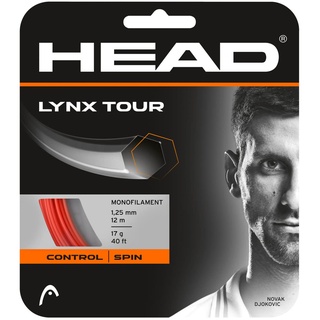 Head Unisex-Adult Lynx Tour Tennissaite, Orange, 1.25 mm / 17 g