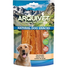 Arquivet, Hähnchenstreifen Natural Dog Snacks, Hund, 100 g
