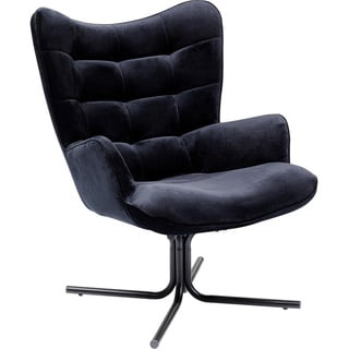 Kare Kare-Design Sessel, Schwarz,