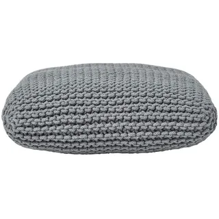 Homescapes Pouf 70 x 20 x 70 cm Grau