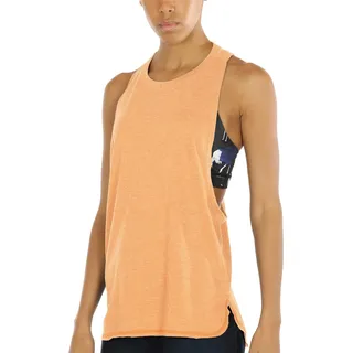 icyzone Sport Tank Top Damen Locker - Yoga Fitness Shirt atmungsaktive Sport Tops (M, Pumpkin)