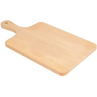 Rechteckige Schaufel, 40 x 21 x 1,5 cm, natürliches Holz