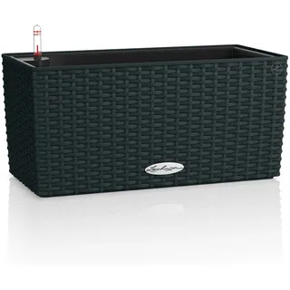 LECHUZA Balconera Cottage 40 40 x 19 x 19 cm Graphitschwarz