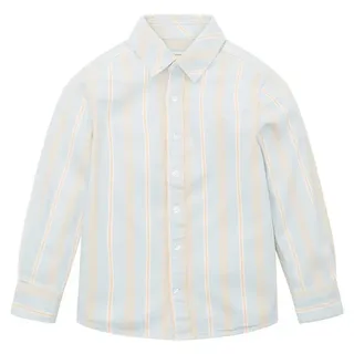 Tom Tailor 1033585 Langarmhemd - Blue Multicolor Stripe - 116-122 cm