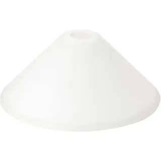 Orion Lightstyle Glas Lampenschirm E27  Ø 300 mm Opal Weiß