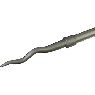 LIEDECO Gardinenstangen-Endstück "Hermes" für Gardinenstangen Ø 20 mm, silberfarben, matt