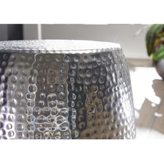 Bild von Beistelltisch Aluminium silber 30,0 x 30,0 x 49,5 cm