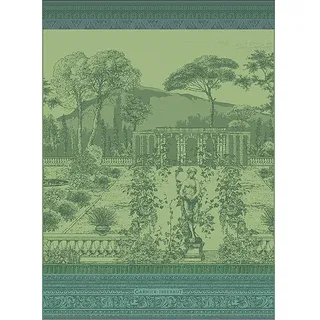 Garnier GARNIER-THIEBAUT Geschirrtuch JARDIN SPIRITUEL TOR 56 x 77 cm 100% Baumwolle