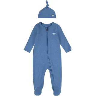 Levi ́s ® Kids Footed Coverall Langarm-set - Atlantic Heather - 9 Monate