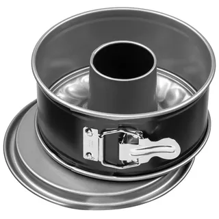 Kaiser Inspiration Mini-spring Pan Flat Tube Sheet 18 Cm Backform - Black - One Size