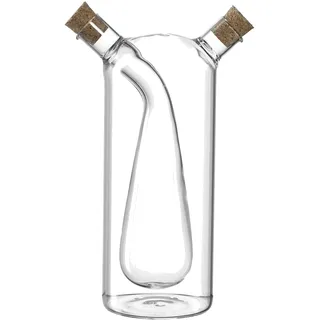 LEONARDO Cucina 2in1 Essig/Öl Flasche 18,5 cm Glas