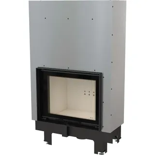 Wasserführender Kamineinsatz KRATKI MBM 12 kW Ø 180 mit Schiebetür