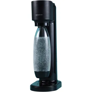 Sodastream Wassersprudler GAIA schwarz + 1L FUSE Kunststoffflasche + CO2-Zylinder