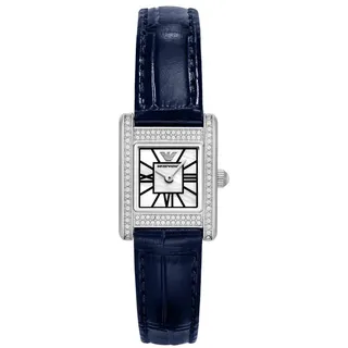 Emporio Armani Nur Zeit Blau Edelstahl 26 mm