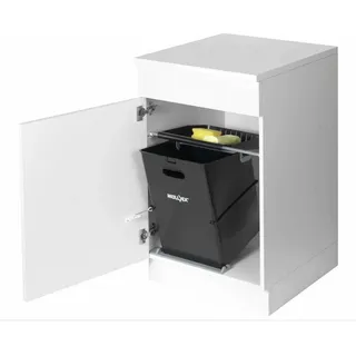 Naber Einbauabfallsammler 35 l Schwarz
