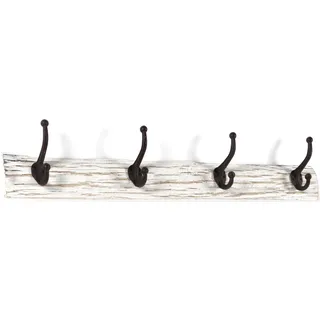 Locker Garderobenhaken Vintage Weiß