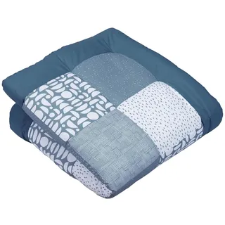 ULLENBOOM Krabbeldecke für Baby 100x100 cm - Dick und weich gepolstert | Außenmaterial: 100% Baumwolle, Alle Materialien OEKO-TEX zertifiziert, Made in EU, Schadstoffgeprüft und waschbar