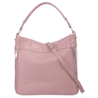 Cluty Henkeltasche Leder Lila