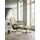 Relaxsessel Mayfair Leder 79 x 102 x 73 cm Beige mit Hocker