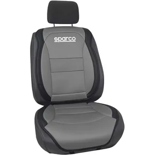 Sparco 6922516328376 Ergonomische Rückenlehne Farbe, Schwarz/Grau