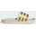 Adilette Comfort 2.0 Off White/Gold Met./Weiß 44