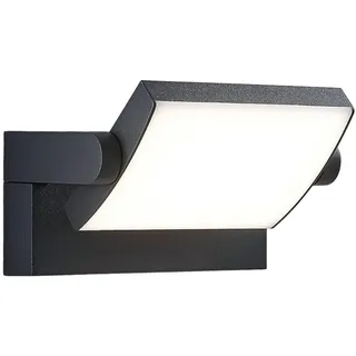 Lindby LED Wandleuchte aussen 340° schwenkbar, Wandlampe Außenleuchte IP54 Außenlampe Außenwandleuchte Gartenlampe Aussenwandlampe