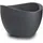Wave Globe Ø 50 x 37,1 cm Schwarz-Granit