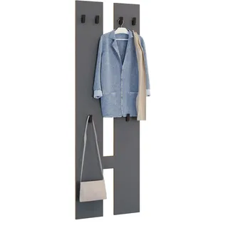 VCM Garderobenschrank Salia M Schwarz