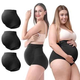 SUNNYBUY Umstandsunterwäsche Hohe Taille Nahtlos Weich & Dehnbar